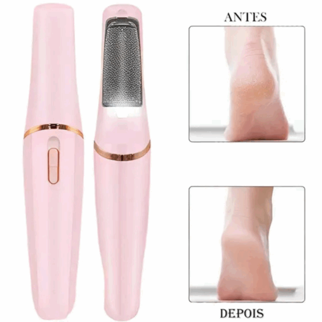 Lixa de Pé Elétrica Recarregável à Prova D’Água Bivolt – Cuidados Profissionais em Casa