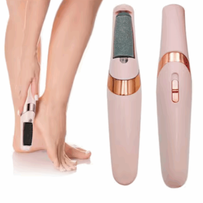 Lixa de Pé Elétrica Recarregável à Prova D’Água Bivolt – Cuidados Profissionais em Casa