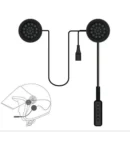 Fone Bluetooth Sem Fio para Capacete de Moto – Hi-Fi com Viva Voz, GPS e Música