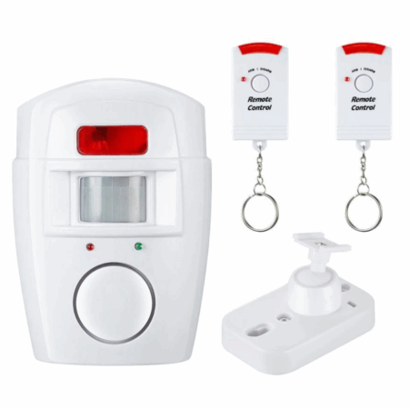 Conjunto Sensor de Alarme Sem Fio com 2 Controles