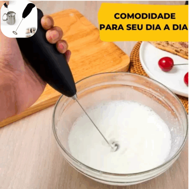 Mini Mixer Misturador Elétrico Portátil Simples Bivolt – Praticidade para Sua Cozinha