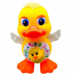 Pato Dançarino Musical Infantil com Luzes e Sons – Brinquedo Divertido que Anda e Mexe