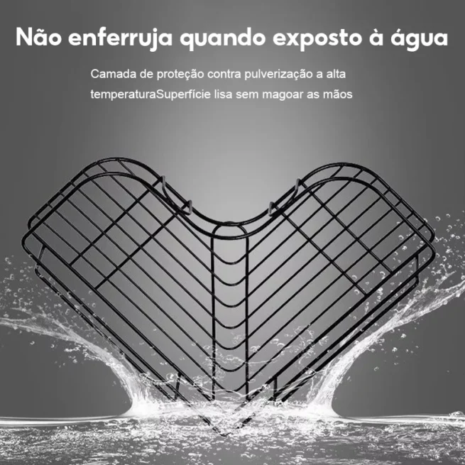 Multiuso Preto para Banheiro ou Cozinha – BM-F1002