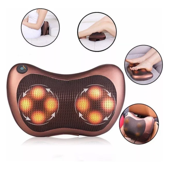 Almofada Elétrica para Massagem – Alívio de Dor Muscular – Bivolt