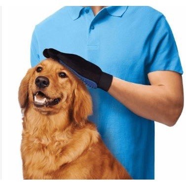 Luva Escova Tira Pelos Nano Magnética para Cães e Gatos