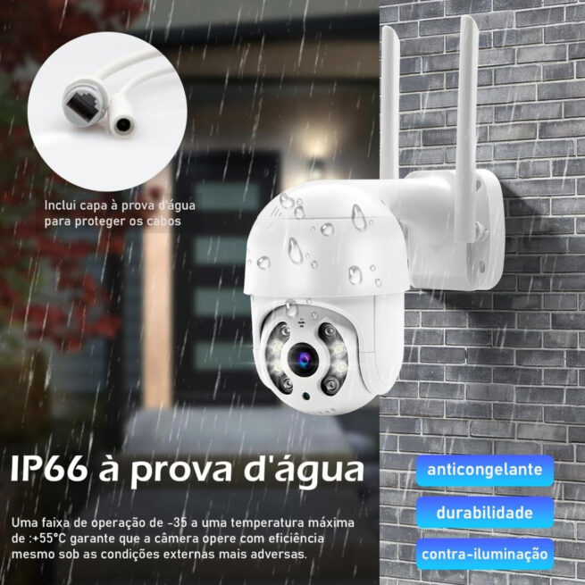 Câmera IP Inteligente Bivolt – BM-IP170 YOUSEE – Segurança e Monitoramento