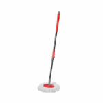 Mop Giratório Inox 9 Litros Kaza Clean – Limpeza 360° Prática e Eficiente