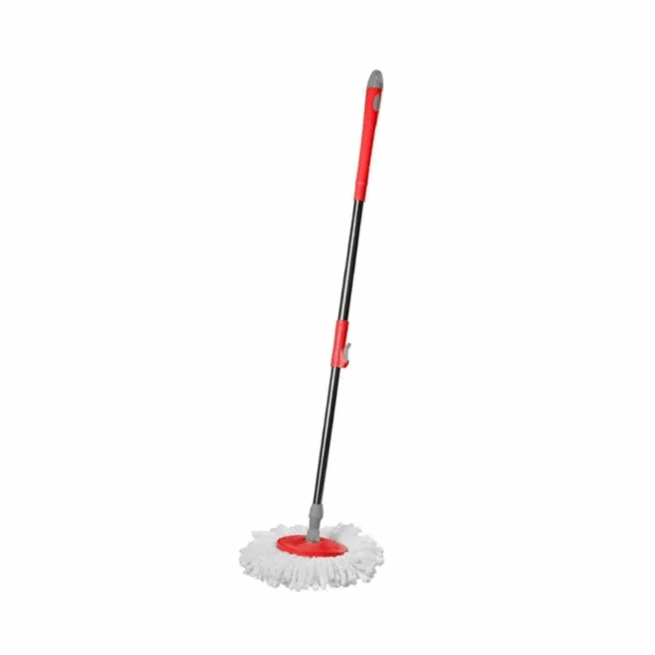 Mop Giratório Inox 9 Litros Kaza Clean – Limpeza 360° Prática e Eficiente