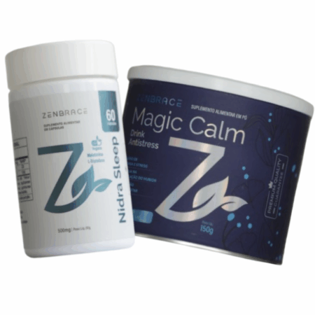 6 Suplementos | Kit Sono Relaxamento e Calmante Natural Restaurador - 3 Mês