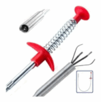 Coletor de Pia Flexível Reacher com Esgoto de 4 Garras Inox – K-974