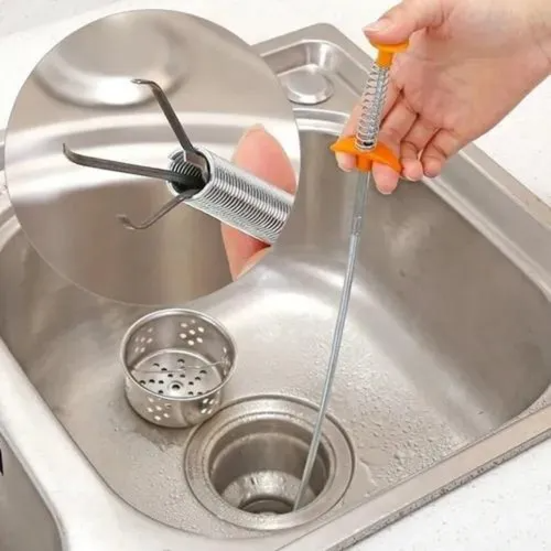 Coletor de Pia Flexível Reacher com Esgoto de 4 Garras Inox – K-974