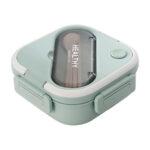 Marmita com Alça e Talheres Verde 1300 ml – Modelo 0061