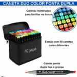 Kit Livro para Colorir Bobbie Goods Rosa com 60 Canetas – Criatividade Garantida