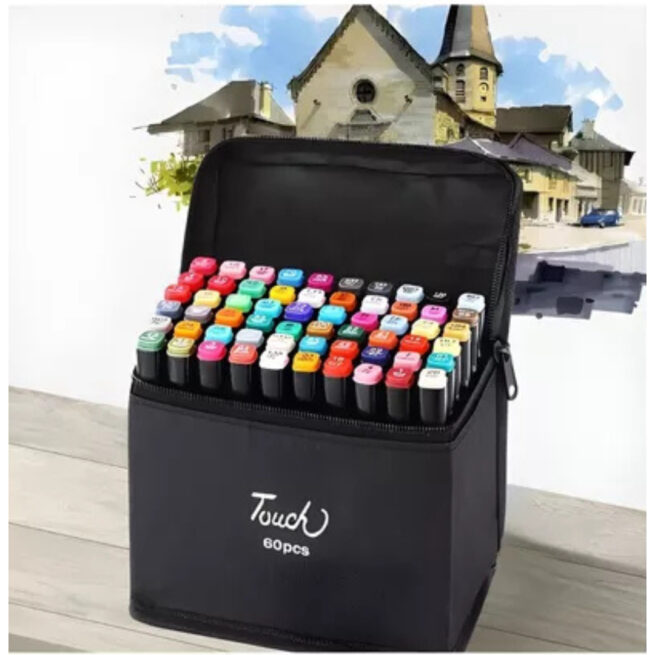 Kit Livro para Colorir Bobbie Goods Roxo com 60 Canetas – Inspiração e Imaginação