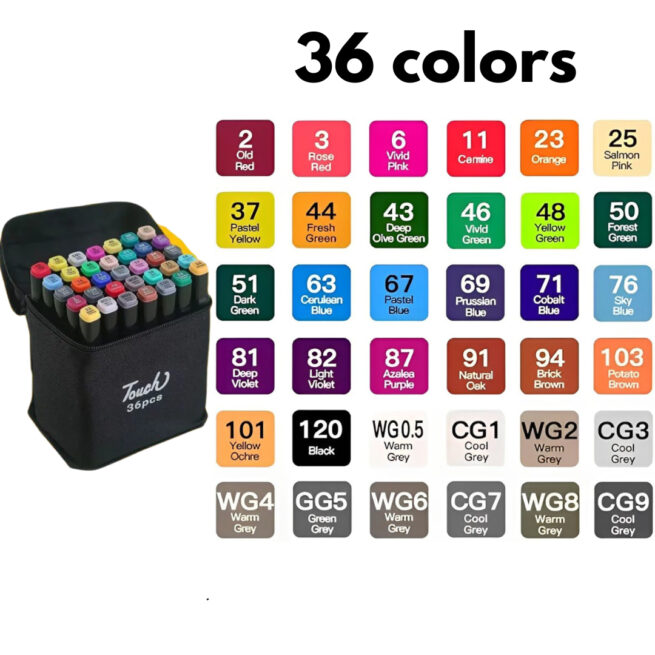 Kit Livro para Colorir CAPIVARA (Roxo) + 36 Canetas