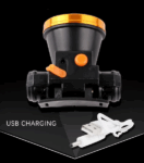 Lanterna de Cabeça Recarregável com 1 LED Alta Capacidade LAN-7086