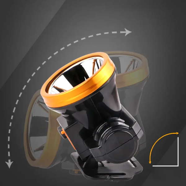 Lanterna de Cabeça Recarregável com 1 LED Alta Capacidade LAN-7086