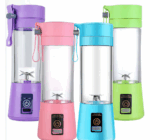 Mini Liquidificador Portátil Recarregável Bivolt – Cores Sortidas, Praticidade e Estilo