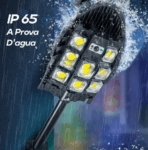 Luminária Externa LED Solar COB – LUZ-7701