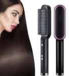 Escova Alisadora Elétrica Bivolt – Branca