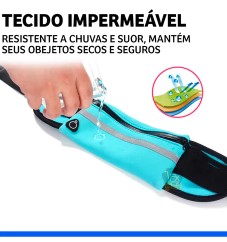 Pochete Fitness para Corrida e Academia - Rosa