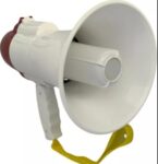 Megafone Portátil Recarregável com Sirene, Amplificador, Gravador e Autofalante USB – BM-F944 – Comunicação Potente