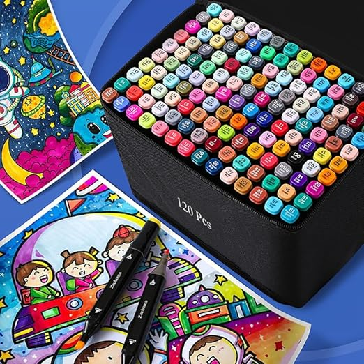 Kit Livro Colorir Bobbie Goods Rosa com 120 Canetas – Diversão e Criatividade para Crianças