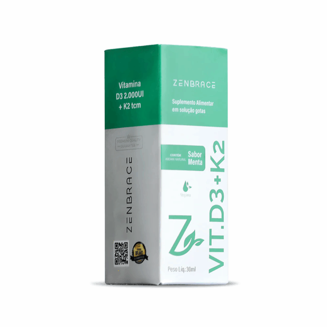 Vitamina D3 + K2 – Imunidade, Ossos Fortes e Melhor Absorção