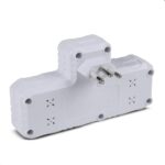 Adaptador de Tomada Benjamin (T) com USB-A e USB-C Bivolt BM-8704A – Versatilidade e Segurança