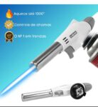 Maçarico Culinário Portátil Profissional – Cores Sortidas