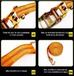 Cinta para Prender Catraca de Carro para Amarração de Caminhão 3 Toneladas