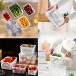 Conjunto Hermético para Alimentos com 3 Potes e Tampa – BM-F1040 – Conservação e Organização