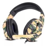Headset Gamer Exército Camuflado com LED – Compatível Xbox One, PS4, Celular e PC – BM-218 (Cores Sortidas)