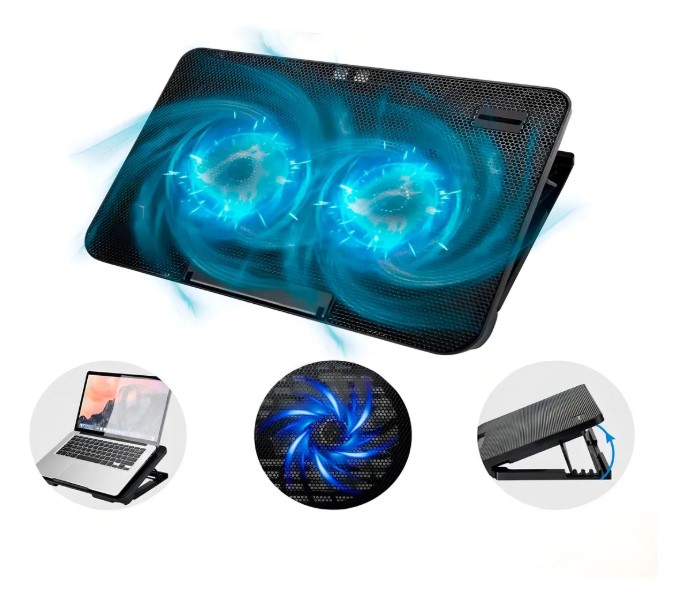Base Refrigerada para Notebook com Ventilação Silenciosa – Suporte BM-763 – Desempenho e Conforto