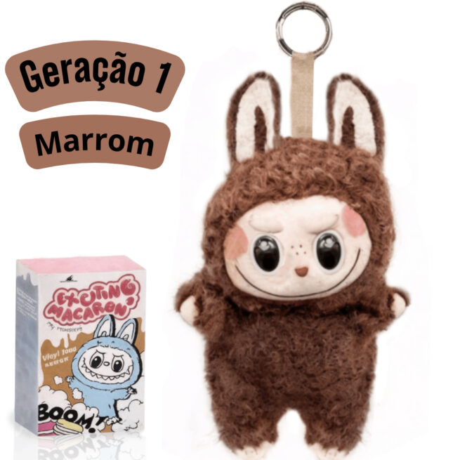 Kit Labubu Monstros Mini Pelúcias Colecionáveis Geração 1 com Caixa – Sortidos – Personalizável com Cores Surpresas