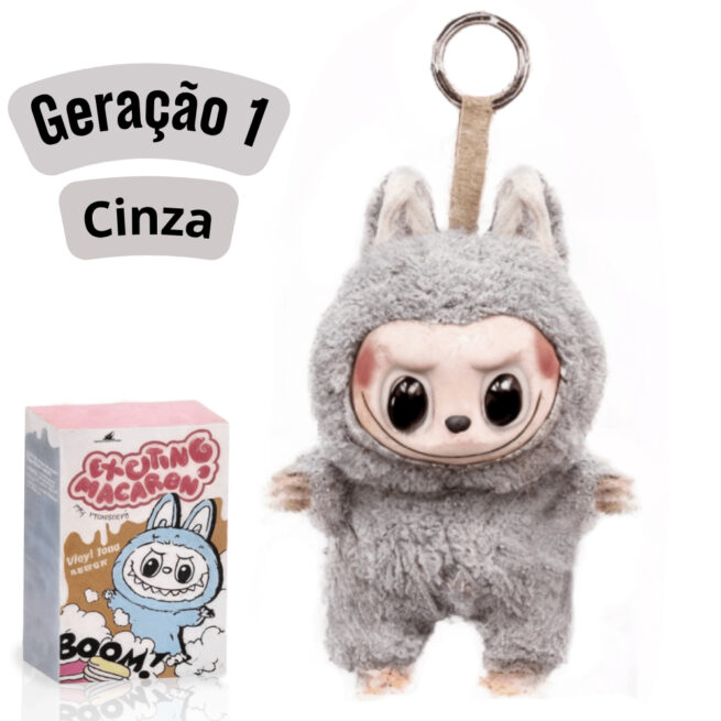 Kit Labubu Monstros Mini Pelúcias Colecionáveis Geração 1 com Caixa – Sortidos – Personalizável com Cores Surpresas