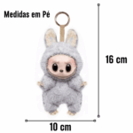 Kit Labubu Monstros Mini Pelúcias Colecionáveis Geração 1 com Caixa – Sortidos – Personalizável com Cores Surpresas