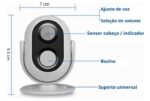 Sensor de Presença para Campainha e Alarme BM-607 Bivolt