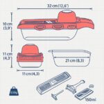 Cortador de Legumes Mandoline Multifuncional 6 em 1 - BM-A16 – Praticidade na Cozinha