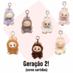 Kit Geração 2 com Caixa – Labubu Monstros Pingente Colecionável Personalizável – Cores Surpresas