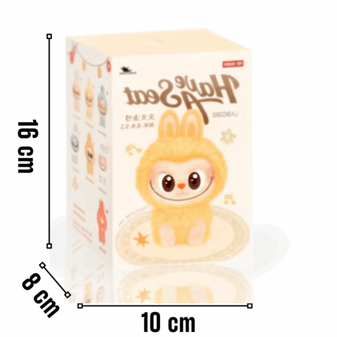 Kit Geração 2 com Caixa – Labubu Monstros Pingente Colecionável Personalizável – Cores Surpresas