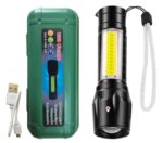 Lanterna Bivolt com Bateria Embutida e Iluminação Super Forte LAN-7076