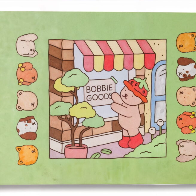 Kit Livro para Colorir Bobbie Goods (Verde) + 120 Canetas Coloridas