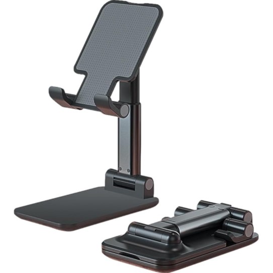 Suporte Universal Ajustável para Celular e Tablet de Mesa – Até 7" – Conforto e Funcionalidade