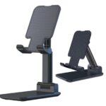 Suporte Universal Ajustável para Celular e Tablet de Mesa – Até 7" – Conforto e Funcionalidade