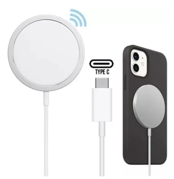Carregador Portátil Wireless por Indução 15W para iPhone