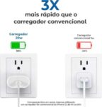 Carregador para iPhone com Conector Lightning - Conjunto Completo
