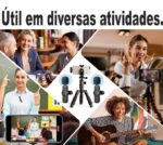 Microfone Lapela Sem Fio Bluetooth LAPELA P2 K35 com Cabo USB – Áudio Claro e Confiável