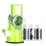 Fatiador Manual Giratório de Legumes 3 em 1 Inox – Praticidade e Versatilidade na Cozinha – BM-A20