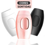 Depilador a Laser IPL Luz Pulsada – Remoção de Pelos Indolor Bivolt (Cores Sortidas) – Tecnologia e Conforto
